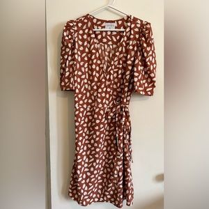 Clothilde wrap dress